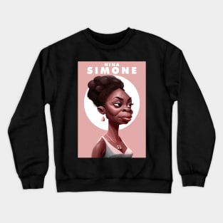 NINA SIMONE PORTRAIT Crewneck Sweatshirt